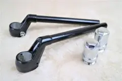CBX純正 タイプ ハンドル 黒＋延長キット④/ バリオス2用 ZR250B