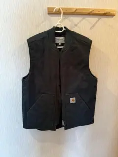 Carhartt カーキ　キルティングベスト