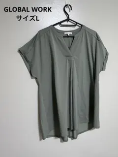 GLOBAL WORK グローバルワーク　半袖　カットソー　Tシャツのサムネイル