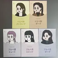 ロムアンド パーソナルカラー 診断 カード イエベ ブルべのサムネイル