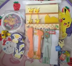 ピカチュウ　ピック　特製ポケモンフォーク他　セット