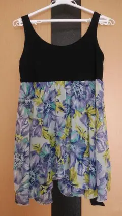 INGNI 花柄ミニワンピース キャミソール