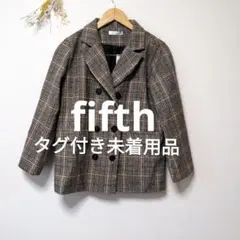 fifth フィフス テーラードジャケット チェック お洒落 カワイイ