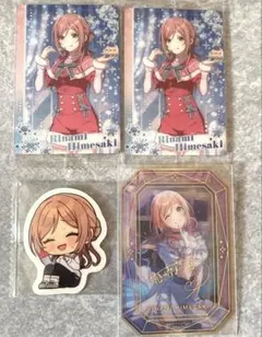 【姫崎莉波】学園アイドルマスター カード類グッズセット