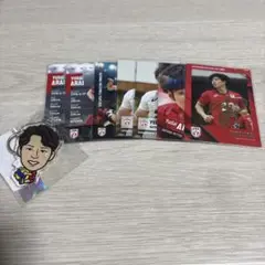 新井雄大 アクリルキーホルダー&トレカ7枚セット