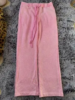 STOLEN ARTS PINK CRYSTAL PANNTS