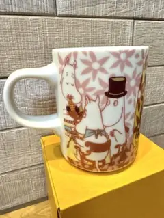 MOOMIN - 新品未使用品　ムーミン　マグカップ オリジナルボックス付き　2点セット ムーミン公式グッズ （MOOMINムーミン木箱入りマグ2024