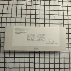 3COINS LED置き時計