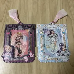 プリキュア　カードホルダー　キュアブラック　キュアホワイト
