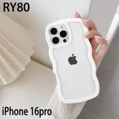 RY80.iPhone 16 Pro ケース クリア TPUカバー お[tay]