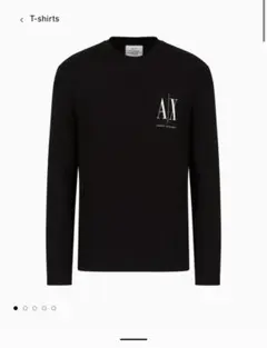 Armani Exchange ブラック長袖ニット S