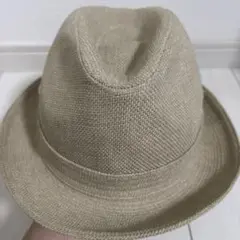 Borsalino ベージュ ストローハット