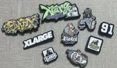 XLARGE × crocs コラボ ジビッツ 【9種】