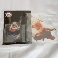 鬼滅の刃　嘴平伊之助　無限城　アクスタ　セット