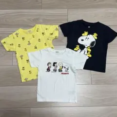 PEANUTS キッズ Tシャツ 3枚セット 100cm グラニフのサムネイル