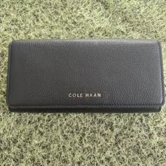 COLE HAAN ブラックレザー 長財布