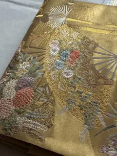 西陣織袋帯 　本金箔 鑑定書付き　老舗・長嶋成織物 西陣織袋帯 本金箔 鑑定書付き 老舗・長嶋成織物 - メルカリ