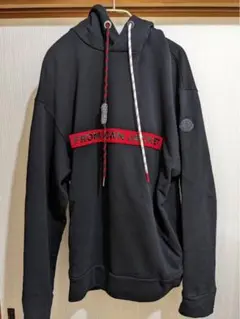 極美品　希少　MONCLER ブラックパーカー　フーディ