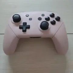 美品★switch専用★ワイヤレスコントローラー★ピンク★通電、充電確認済み！