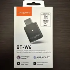 【新品/未開封】Creative BT-W6 Bluetoothトランスミッターのサムネイル