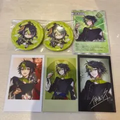 伊波ライ 2周年 チェキ 缶バッジ セット