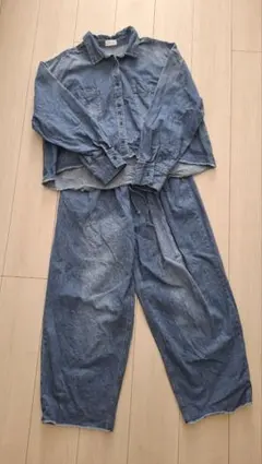 デニムシャツ セットアップ可能商品