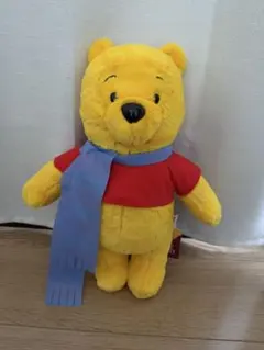くまのプーさん Lぬいぐるみ マフラーver.