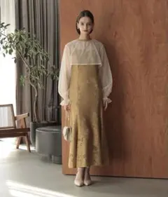 オケージョンドレス　ワンピース　結婚式　お呼ばれドレス