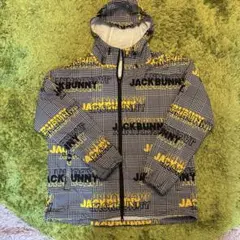 ジャックバニー　ストレッチマルチロゴタフタ JAジャケット　パーカー　★6 黒 ジャックバニー ストレッチマルチロゴタフタ ジャケット メッシュ裏地