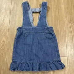 アプレレクール　Lee コラボ　デニムワンピース　100