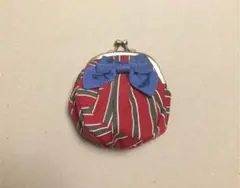 がま口　ポーチ