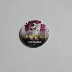 読売ジャイアンツ サヨナラ 2025 缶バッジ 甲斐拓也選手