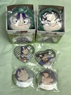 忍たま乱太郎 ぽてコロマスコット 缶バッジ 立花仙蔵 潮江文次郎 セット