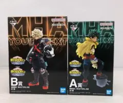 僕のヒーローアカデミア　you're next　A賞　緑谷出久　B賞 爆豪勝己