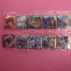 ジョジョの奇妙な冒険 黄金の風 シールウエハース９種10枚セット