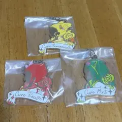 プリキュア　一番くじ　Ｆ賞　シルエットメタルチャーム