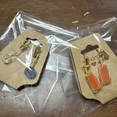 ワイヤリング　イヤリング2点セット￼ 新品　美品