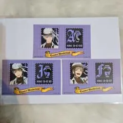 ツイステ 切手風シール オクタヴィネル寮 3枚セット ハロウィン