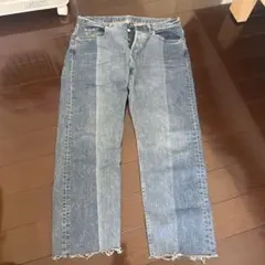 BEAUTY&YOUTH カラーブロックデニム 32インチ