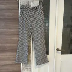 【新品】【美品】niko and...　チェックパンツ Lのサムネイル