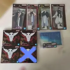 一番くじ 呪術廻戦 死滅回遊 壱 A C D E J 賞 アクリルスタンドセット