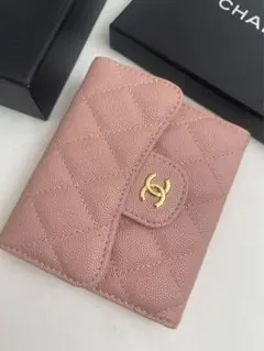 CHANEL パッチワーク アイコンシリーズ ミディアム 財布 ブラウン 美品 CHANEL パッチワーク アイコンシリーズ ミディアム 財布 ブラウン 美品