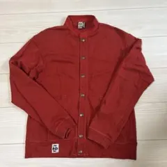 CHUMS チャムス カーディガン レッド M レディース