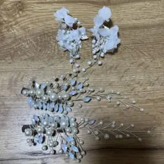 ウェディング アクセサリー2点セット