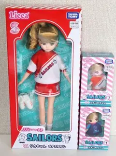 リカちゃんくじ×セーラーズ　チアスタイル　ぷちリカちゃん　タカラトミー