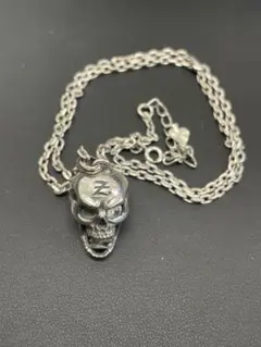 矢沢永吉　シルバーネックレス　E.Yazawa ダイヤモンドムーン 925