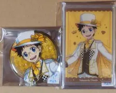 弱虫ペダル 缶バッジ アクリルカード 小野田坂道