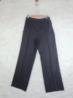 LEPSIM ブラック　M ストレートレッグ カジュアルパンツ