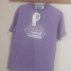 GU なにわ男子 メンズ クルーネック Tシャツ S パープル