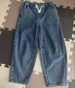 カーブデニムパンツ 130